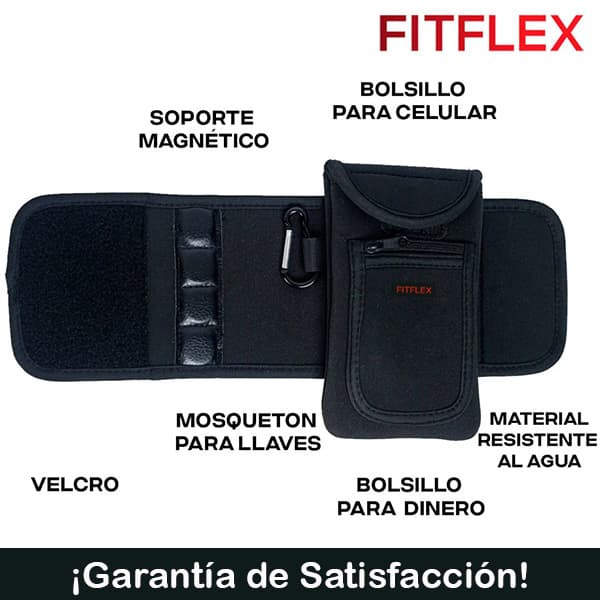 Fitflex™ Bolso Magnético para Gimnasio